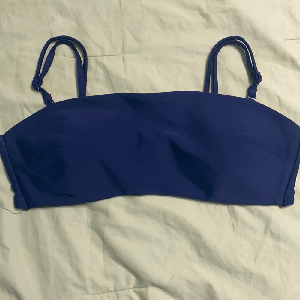 Bandeau swim top